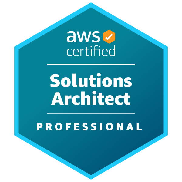 AWS Certified Solutions Architect – Professional digital badge